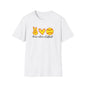 Peace Love Softball Softstyle T-Shirt