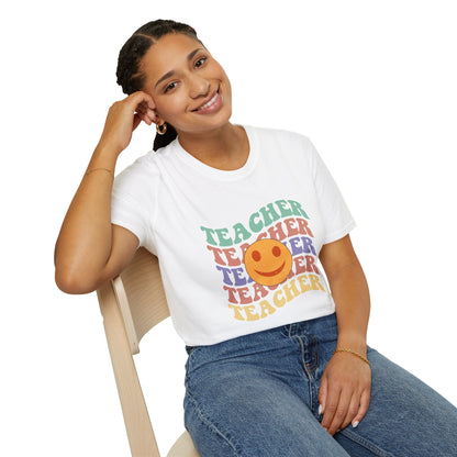 TEACHER TEACHER TEACHER Softstyle T-Shirt