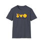 Peace Love Softball Softstyle T-Shirt