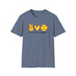 Peace Love Softball Softstyle T-Shirt